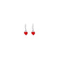 Classic Red Hearts Earrings, Playing Cards inspired Queen of Hearts | by lovedbynlanla